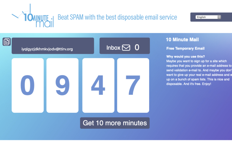 10MinuteMail-Beta